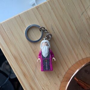 LEGO Dumbledore Keychain
